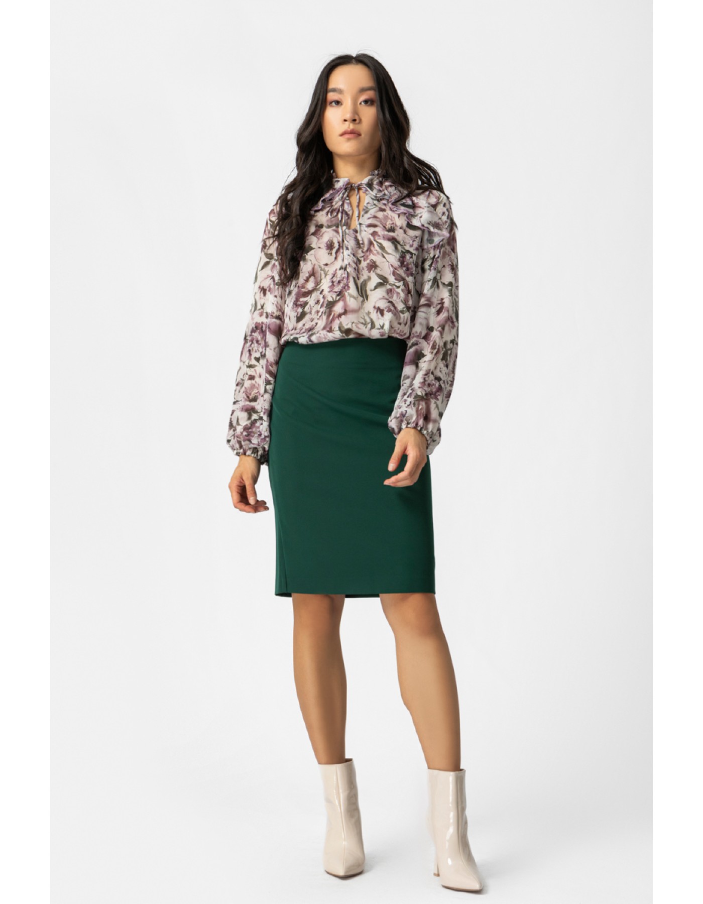 Μπλούζα εμπριμέ Silky