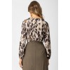Μπλούζα σατέν εμπριμέ Leopard