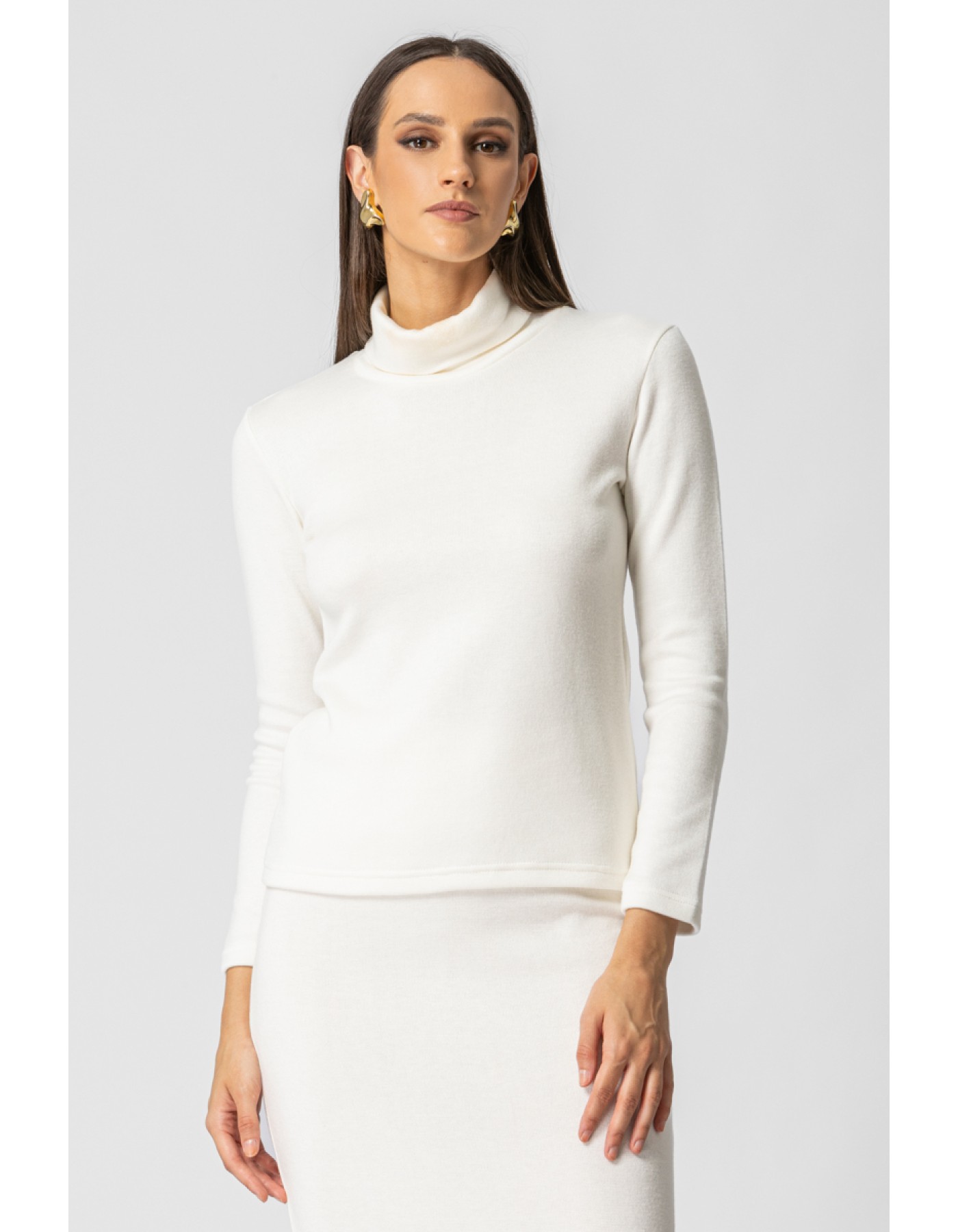 Μπλούζα πλεχτή ζιβάγκο_Ginger Μπλούζα πλεχτή ζιβάγκο_Ginger