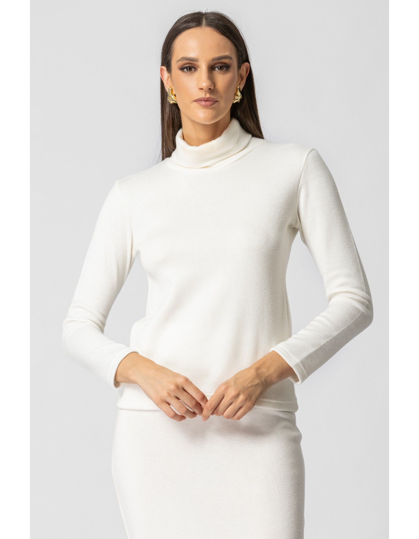 Μπλούζα πλεχτή ζιβάγκο_Ginger Μπλούζα πλεχτή ζιβάγκο_Ginger