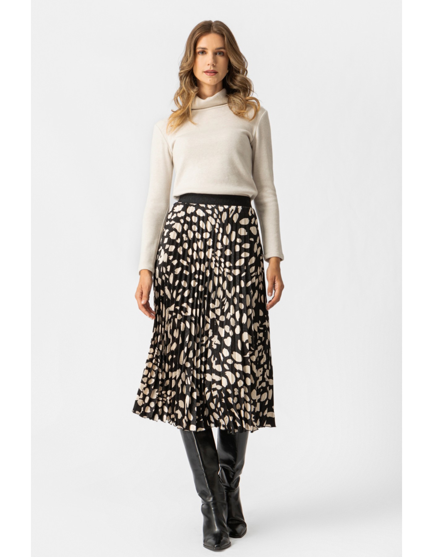 Μπλούζα πλεχτή ζιβάγκο_Ginger Μπλούζα πλεχτή ζιβάγκο_Ginger