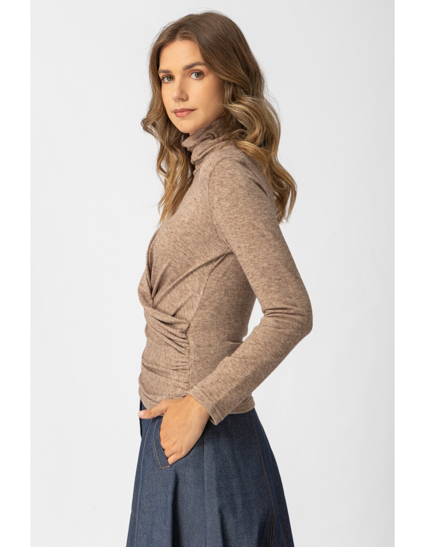 Μπλούζα πλεχτή Curry