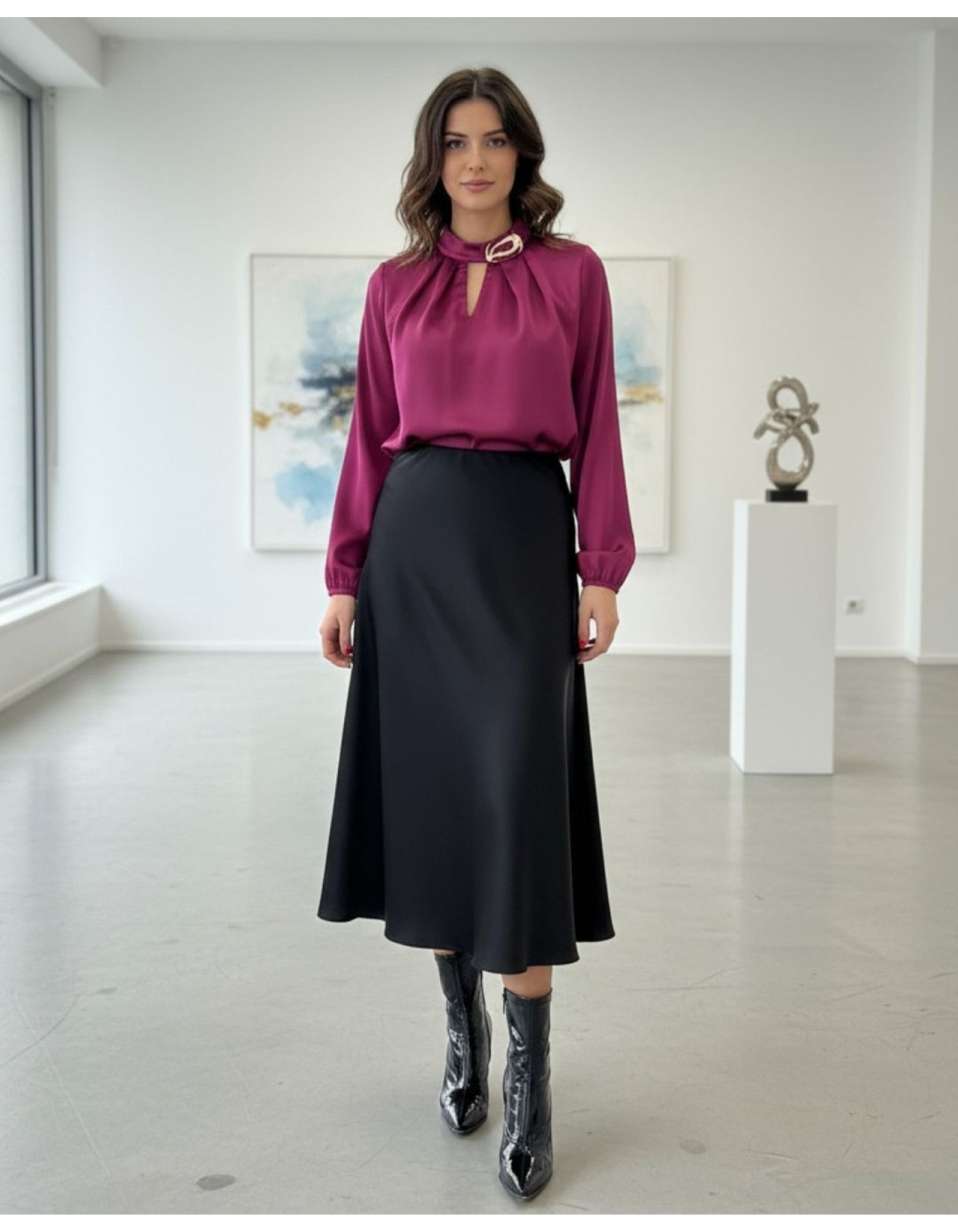 Μπλούζα ζακάρ Snake Μπλούζα ζακάρ Snake