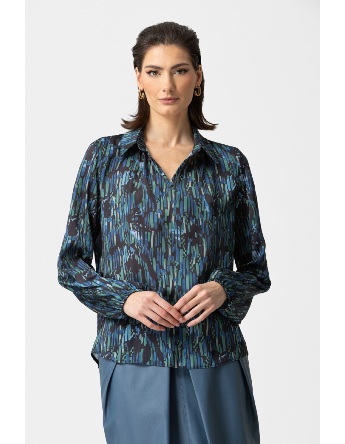 Μπλούζα σατέν Laura