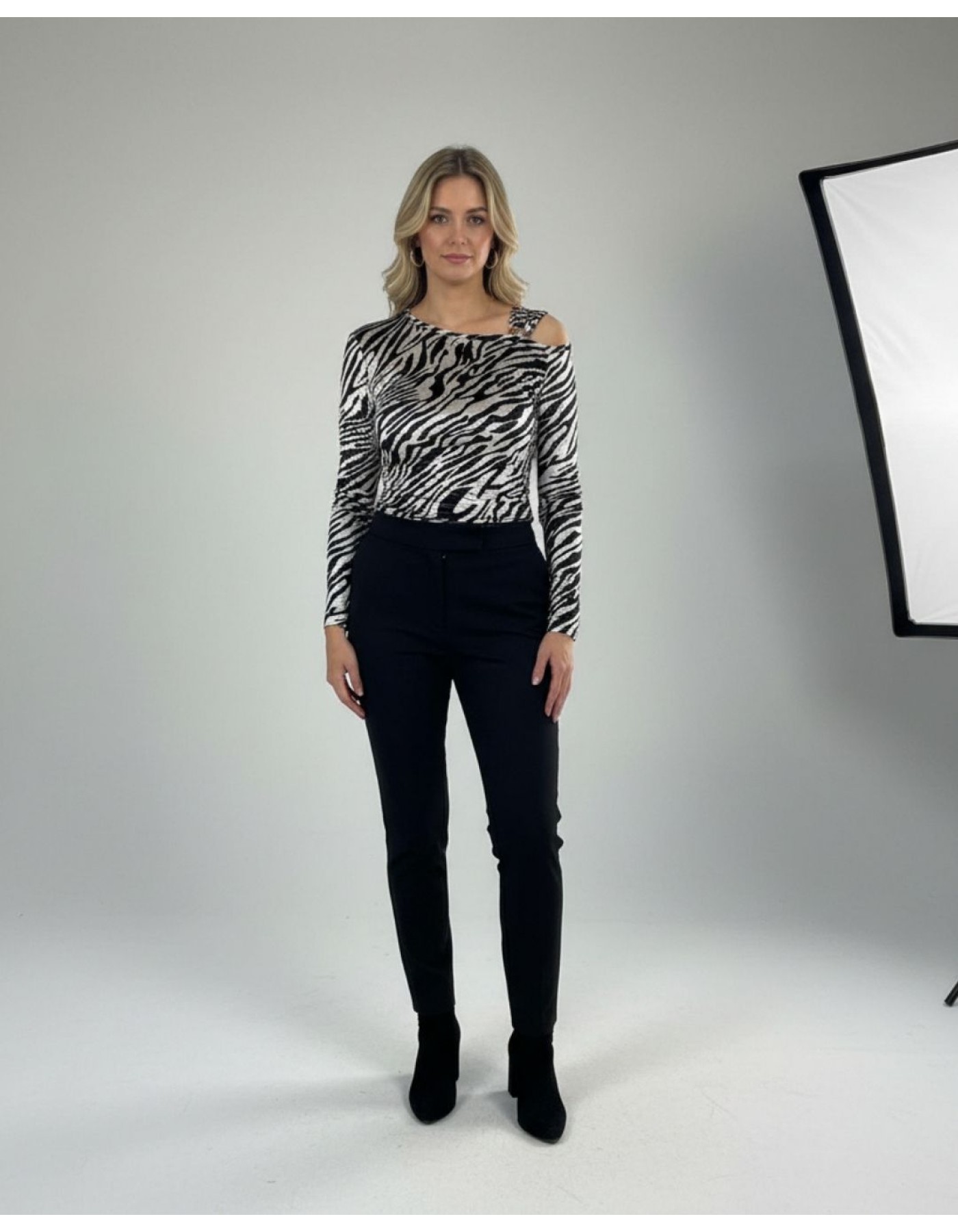 Μπλούζα βελούδο Zebra