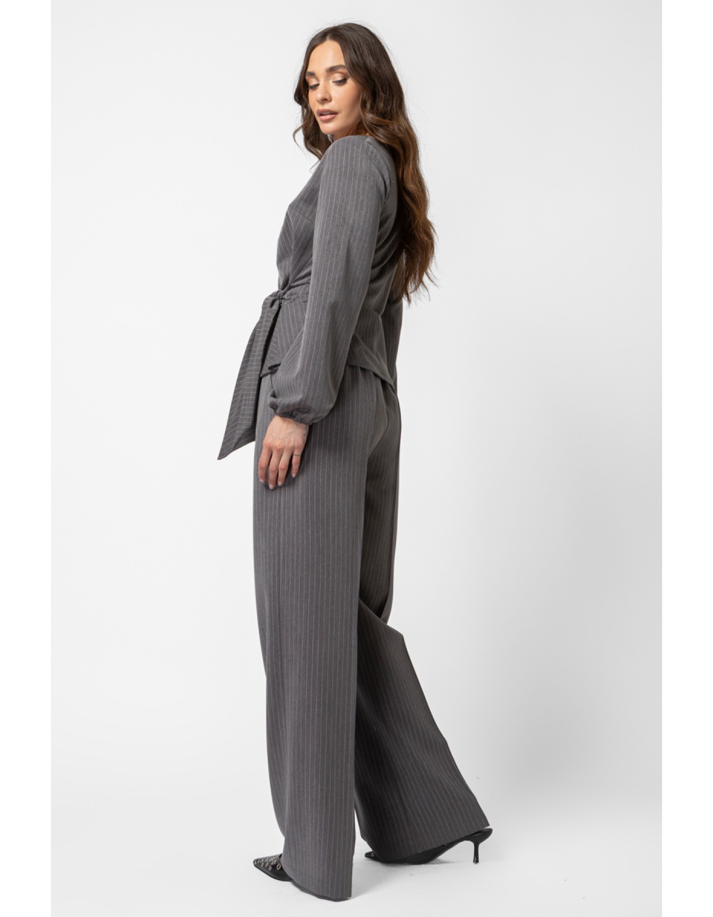 Μπλούζα ριγέ δέσιμο Angel