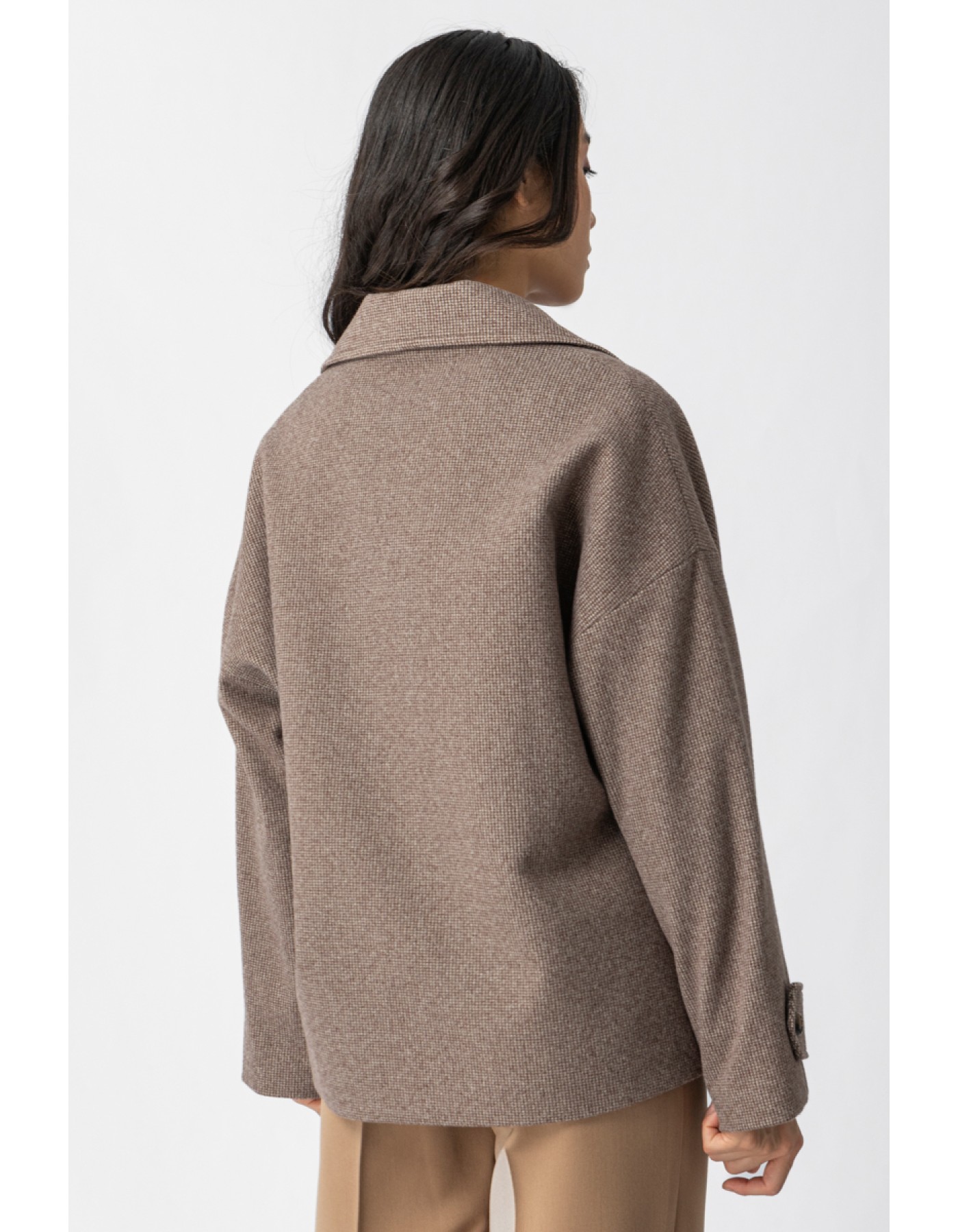 Παλτοζακέτα καρώ