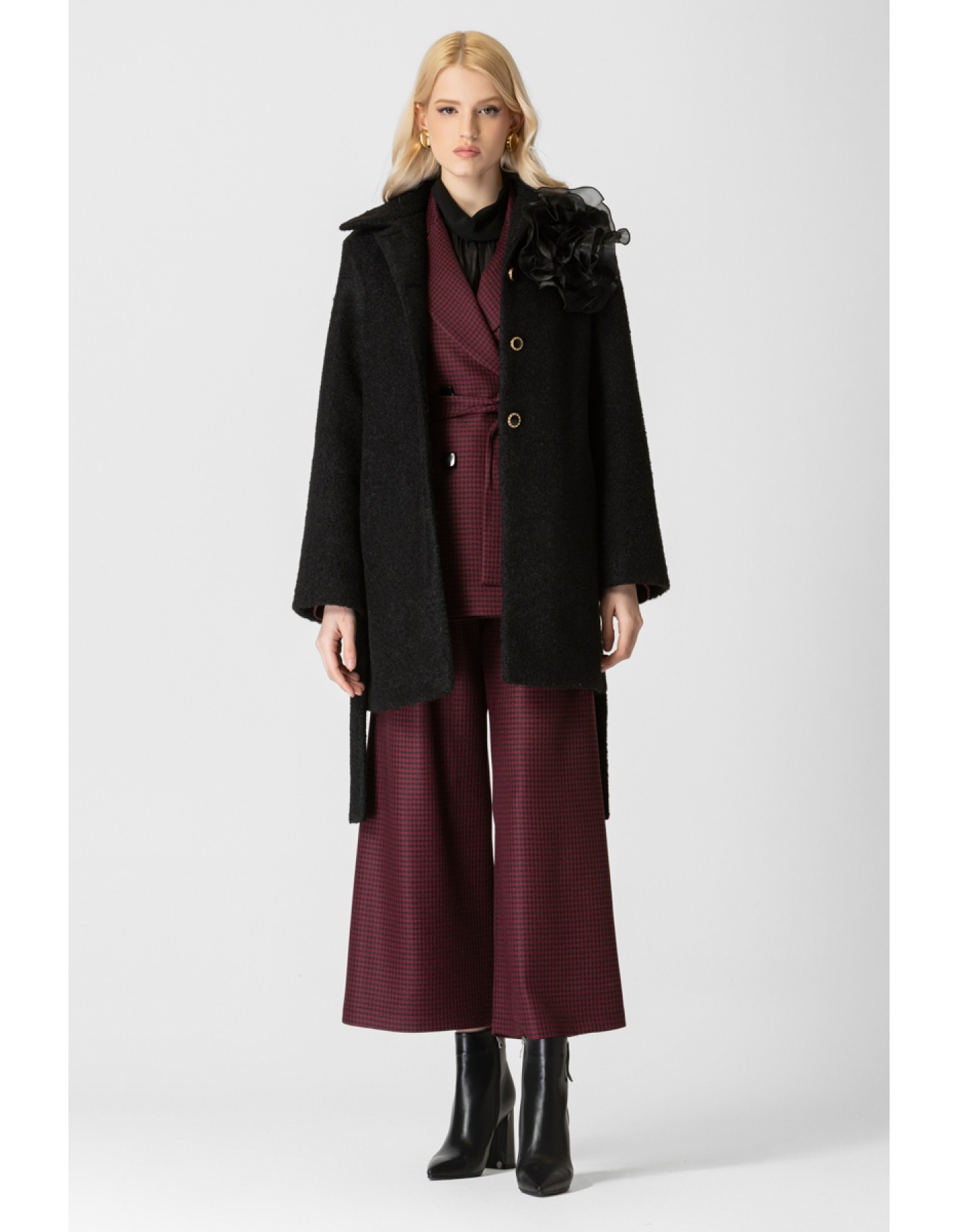 Ημίπαλτο μπουκλέ Chiara