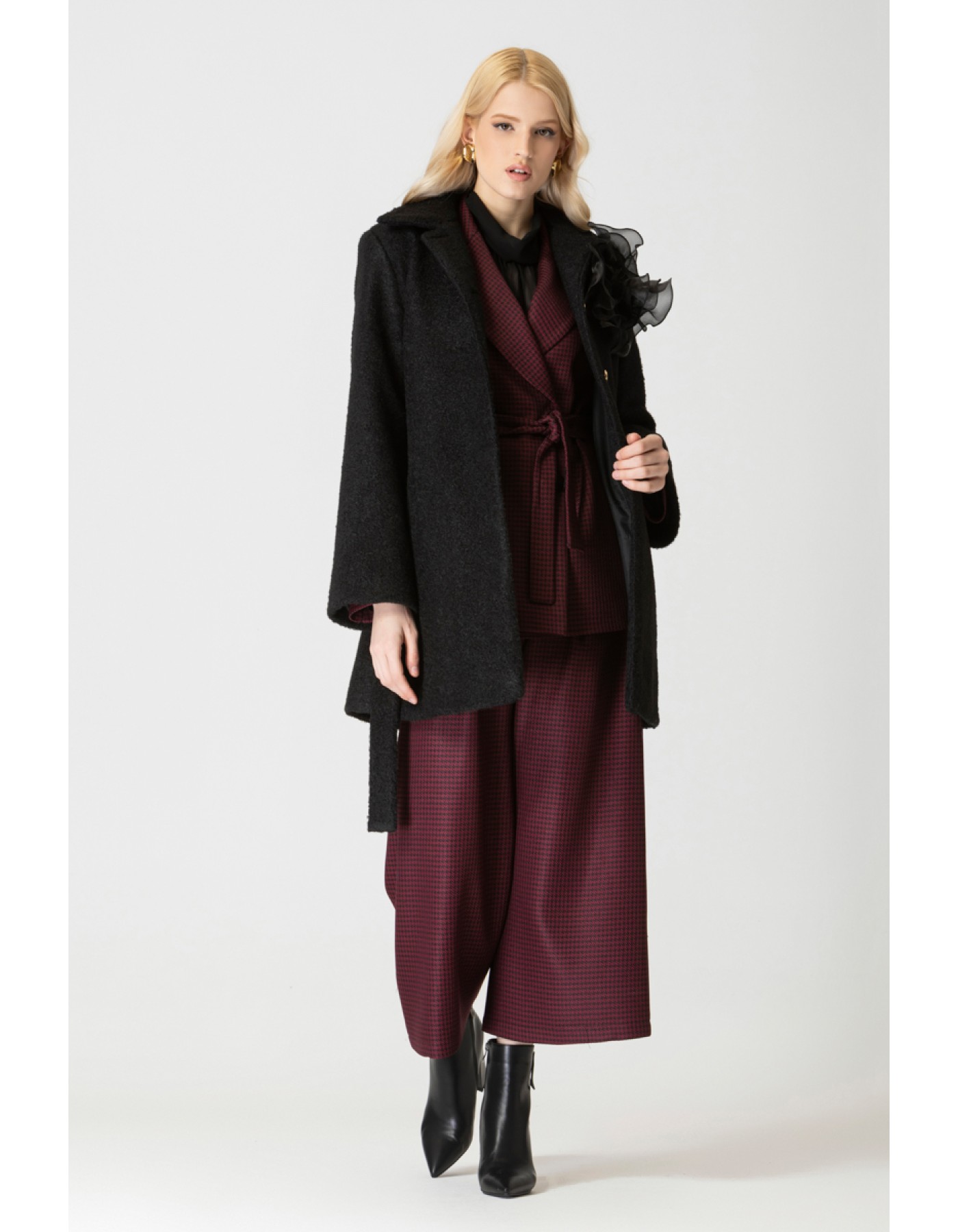 Ημίπαλτο μπουκλέ Chiara