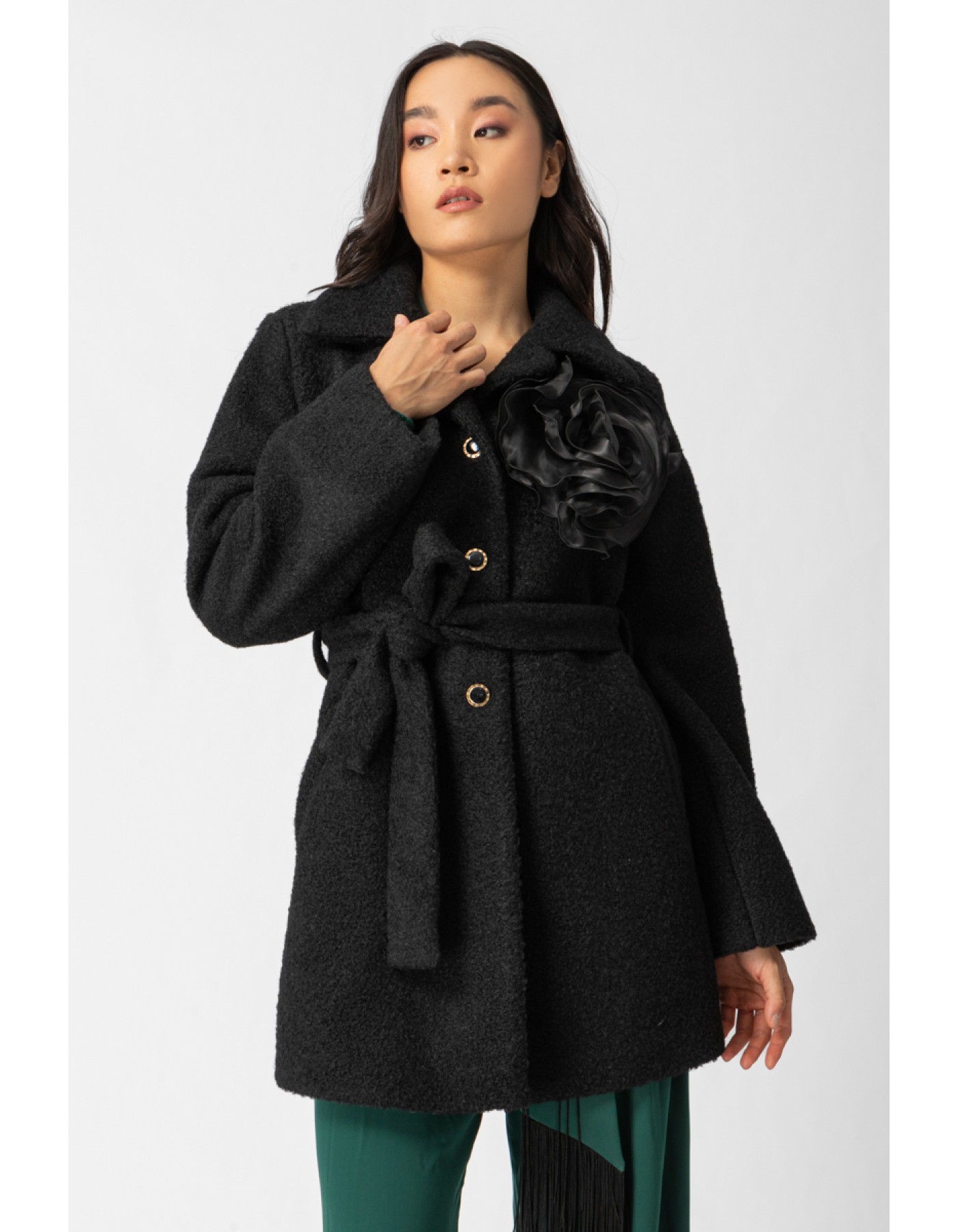 Ημίπαλτο μπουκλέ Chiara