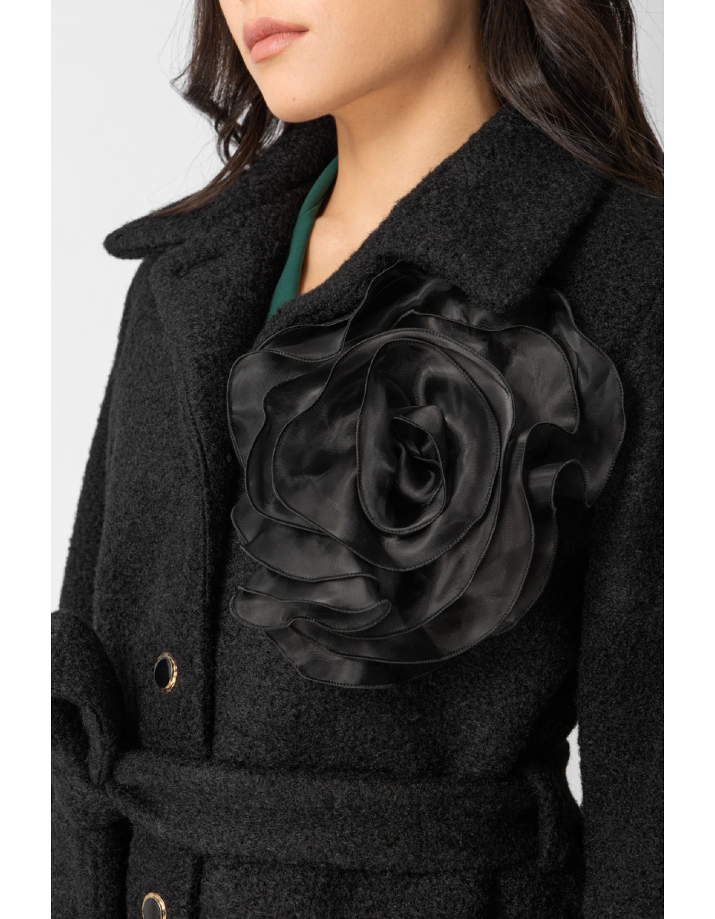 Ημίπαλτο μπουκλέ Chiara