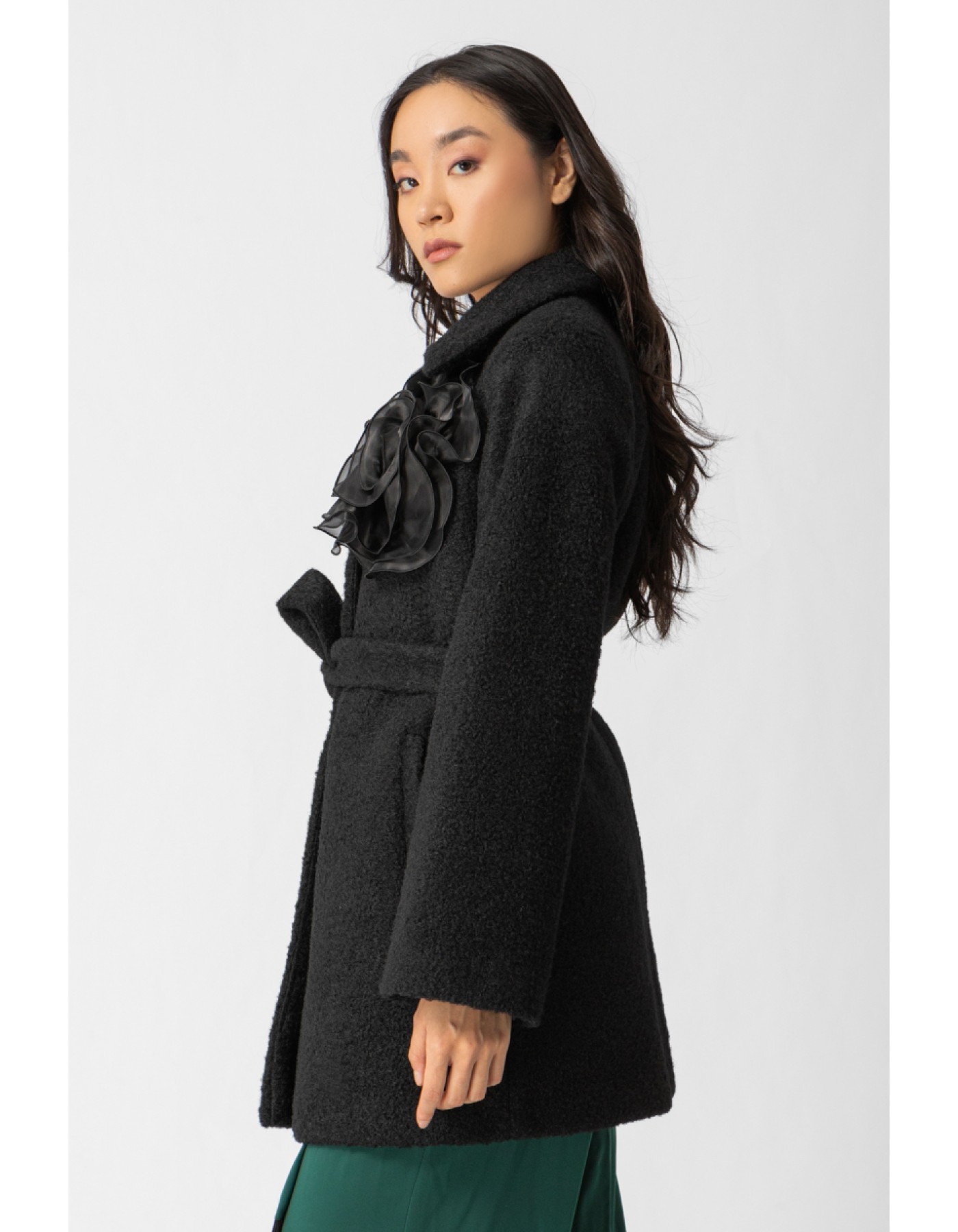 Ημίπαλτο μπουκλέ Chiara