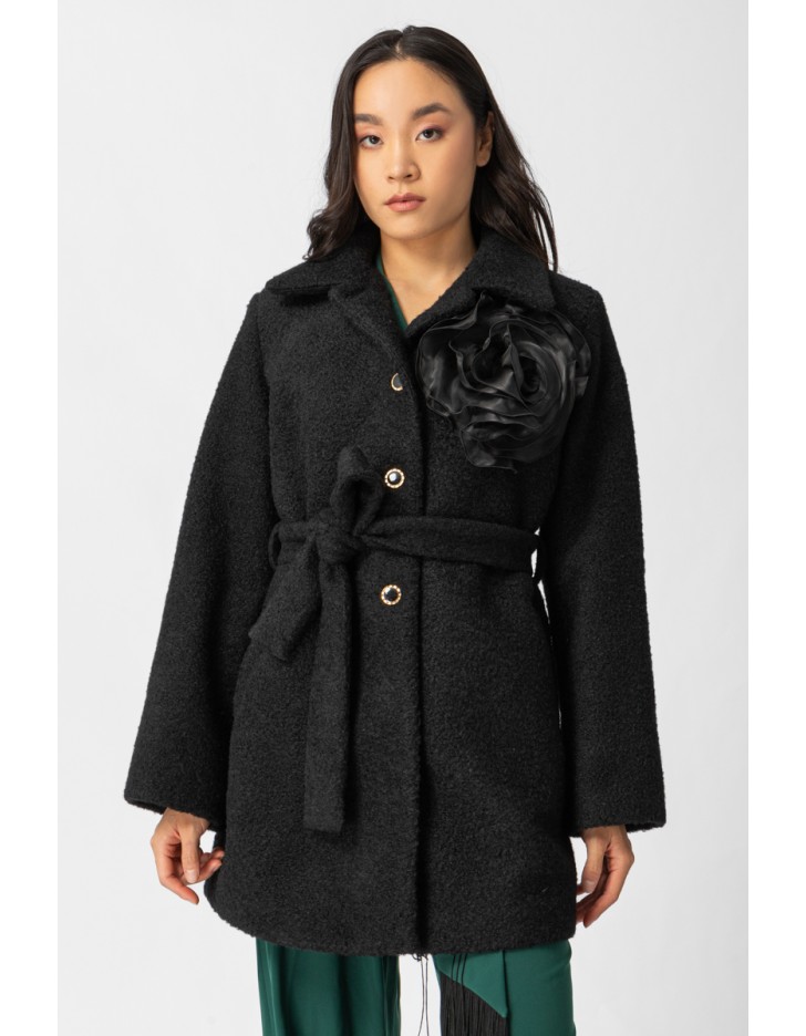 Ημίπαλτο μπουκλέ Chiara Ημίπαλτο μπουκλέ Chiara