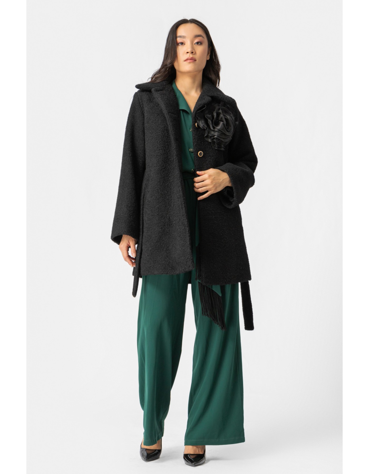 Ημίπαλτο μπουκλέ Chiara