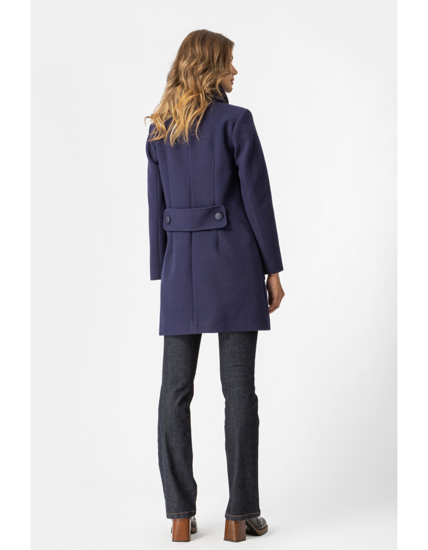 Παλτό Vital φουλάρι αποσπώμενο