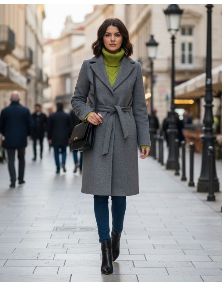 Παλτό βελούρ Laura