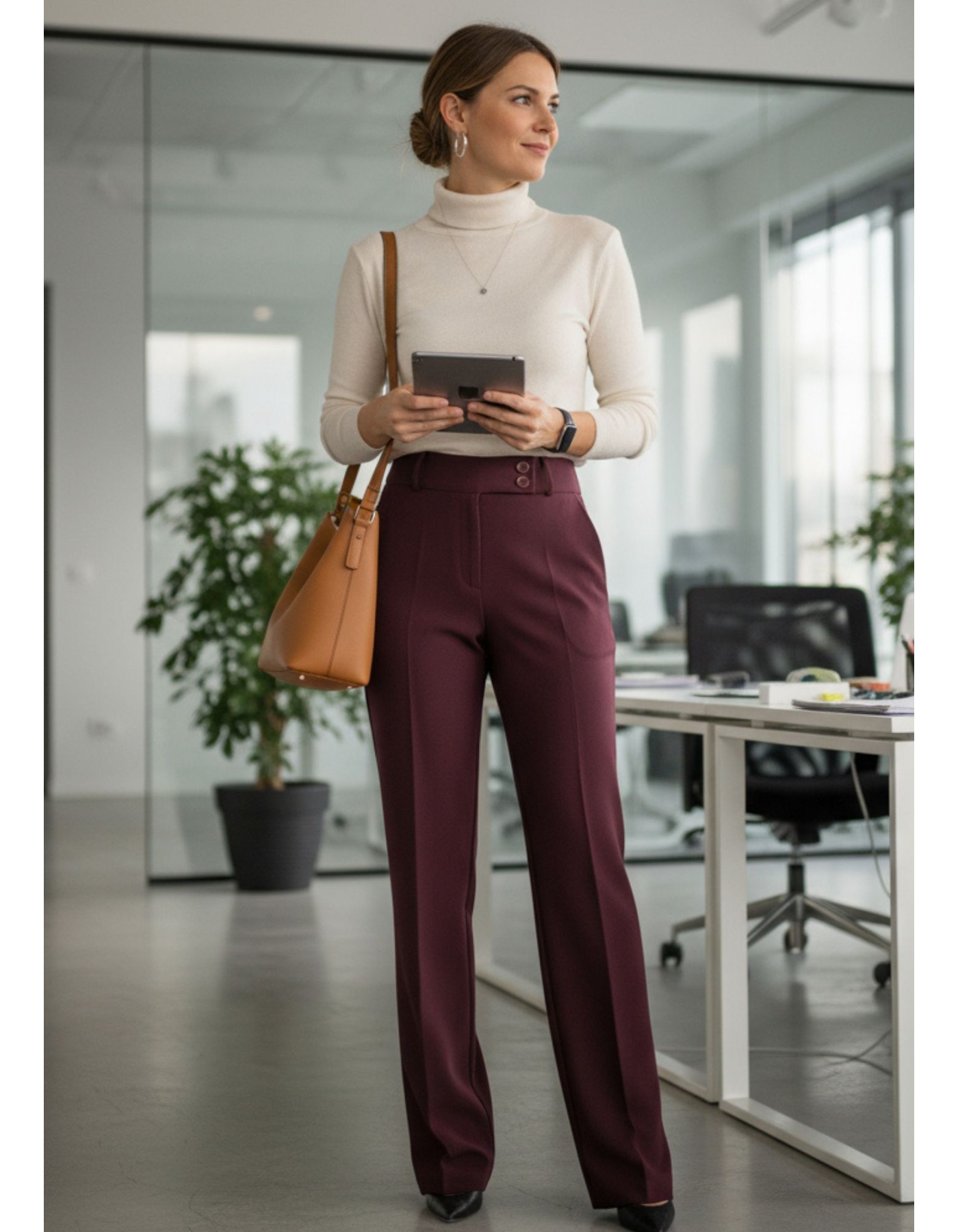 Παντελόνι ελαστικό διαγωνάλ Turn