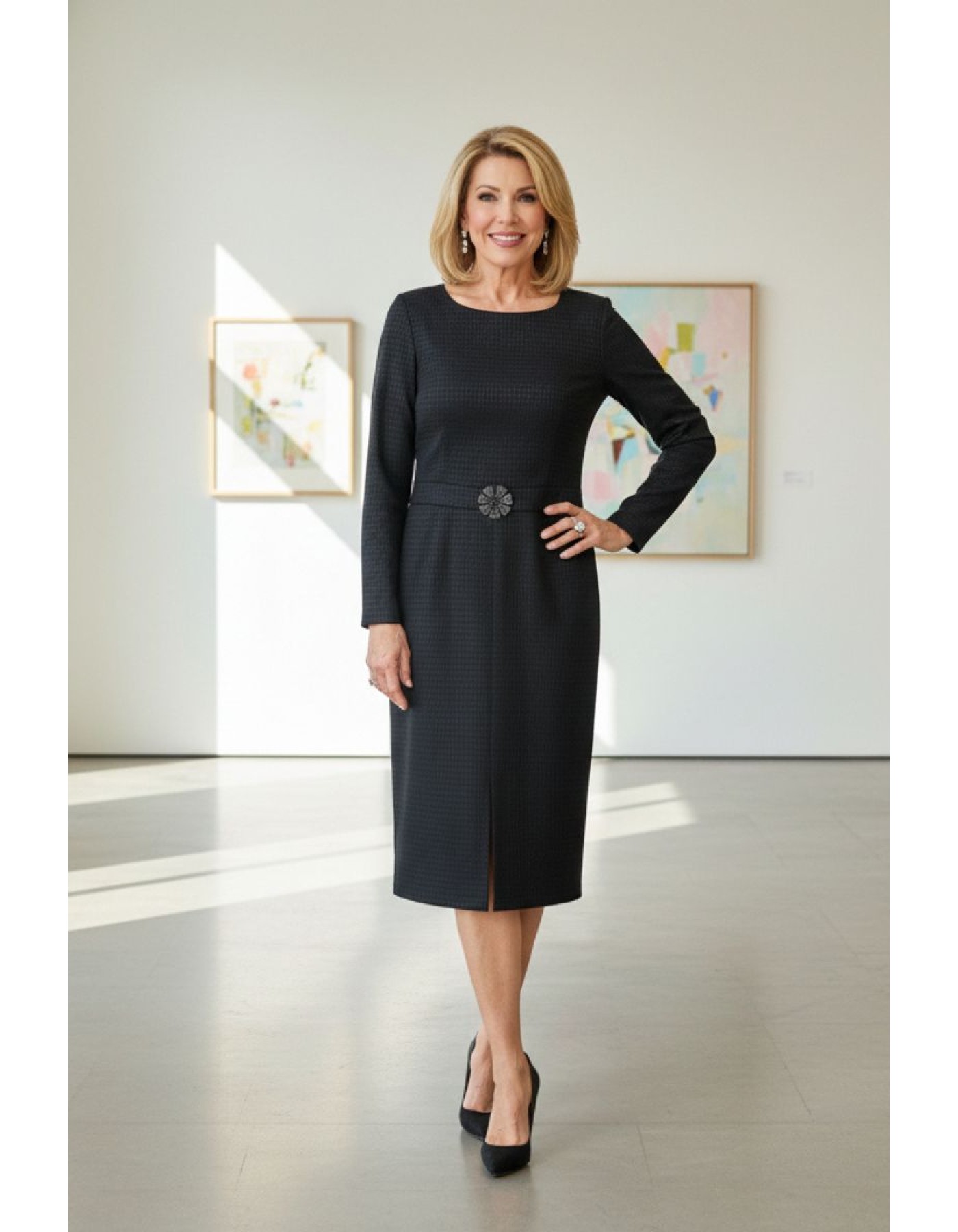 Φόρεμα ρόμβος_Jacquard