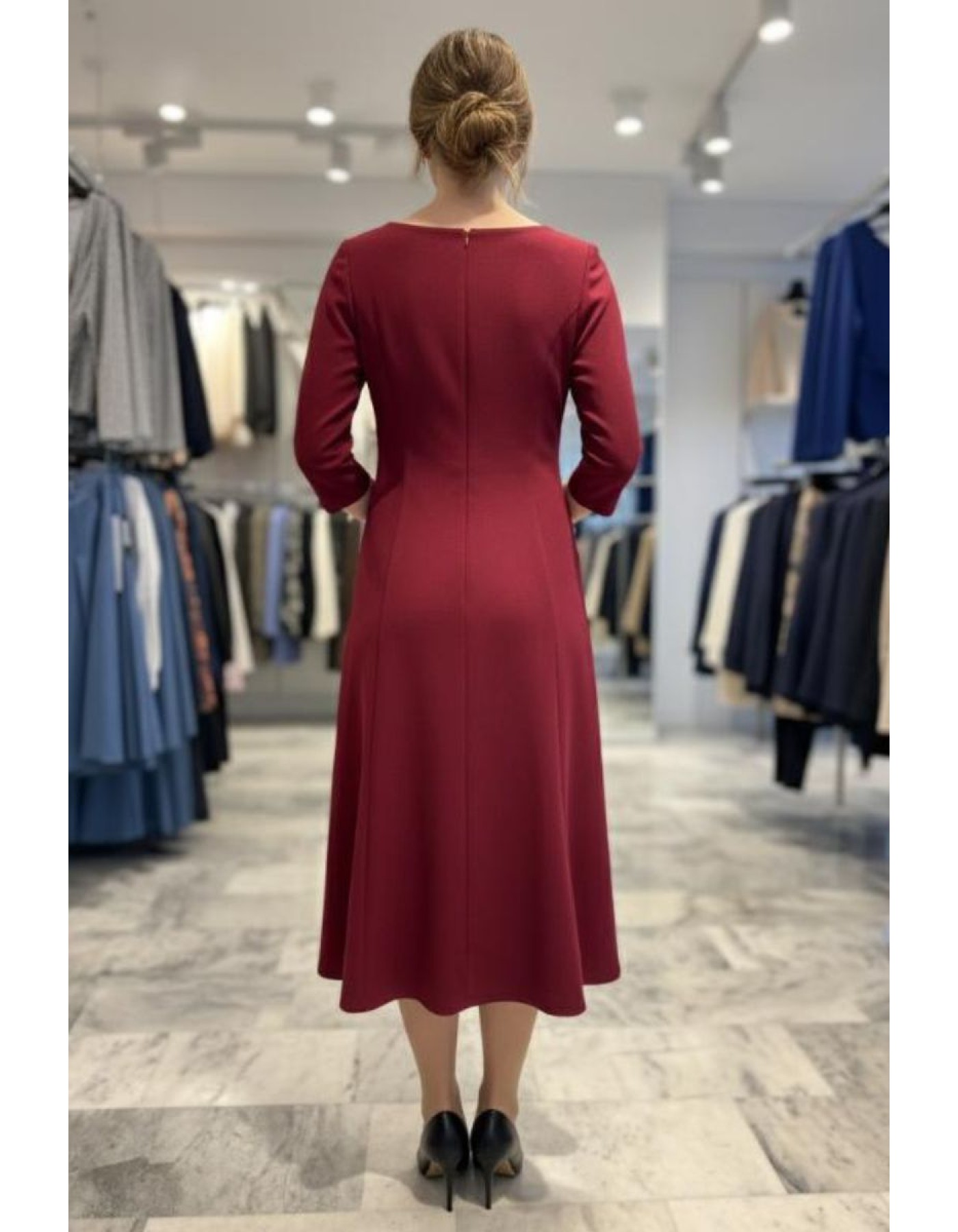 Φόρεμα κρεπ Scuba κλος