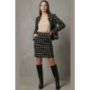 Φούστα Tweed lurex Claudia