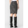 Φούστα Tweed lurex Claudia