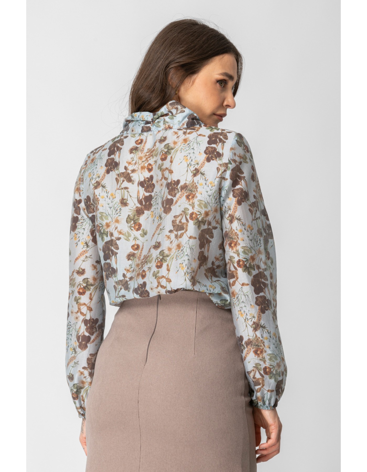 Μπλούζα Lyocel Floral