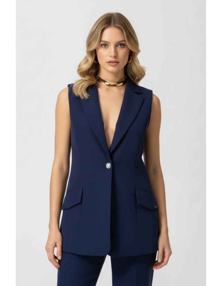 Γιλέκο κρεπ ελαστικό