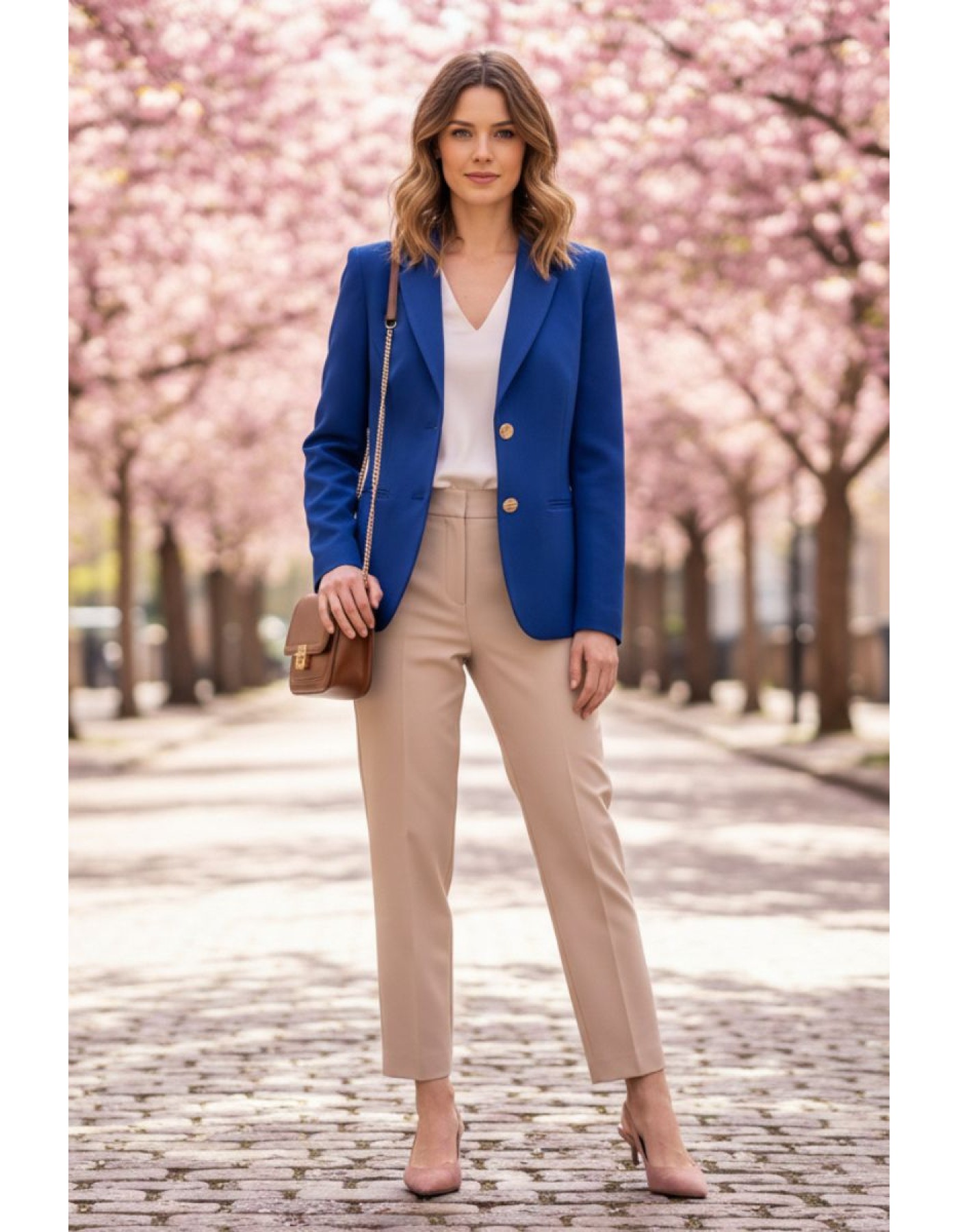 Σακάκι μεσάτο κρεπ_Muffin γιακάς