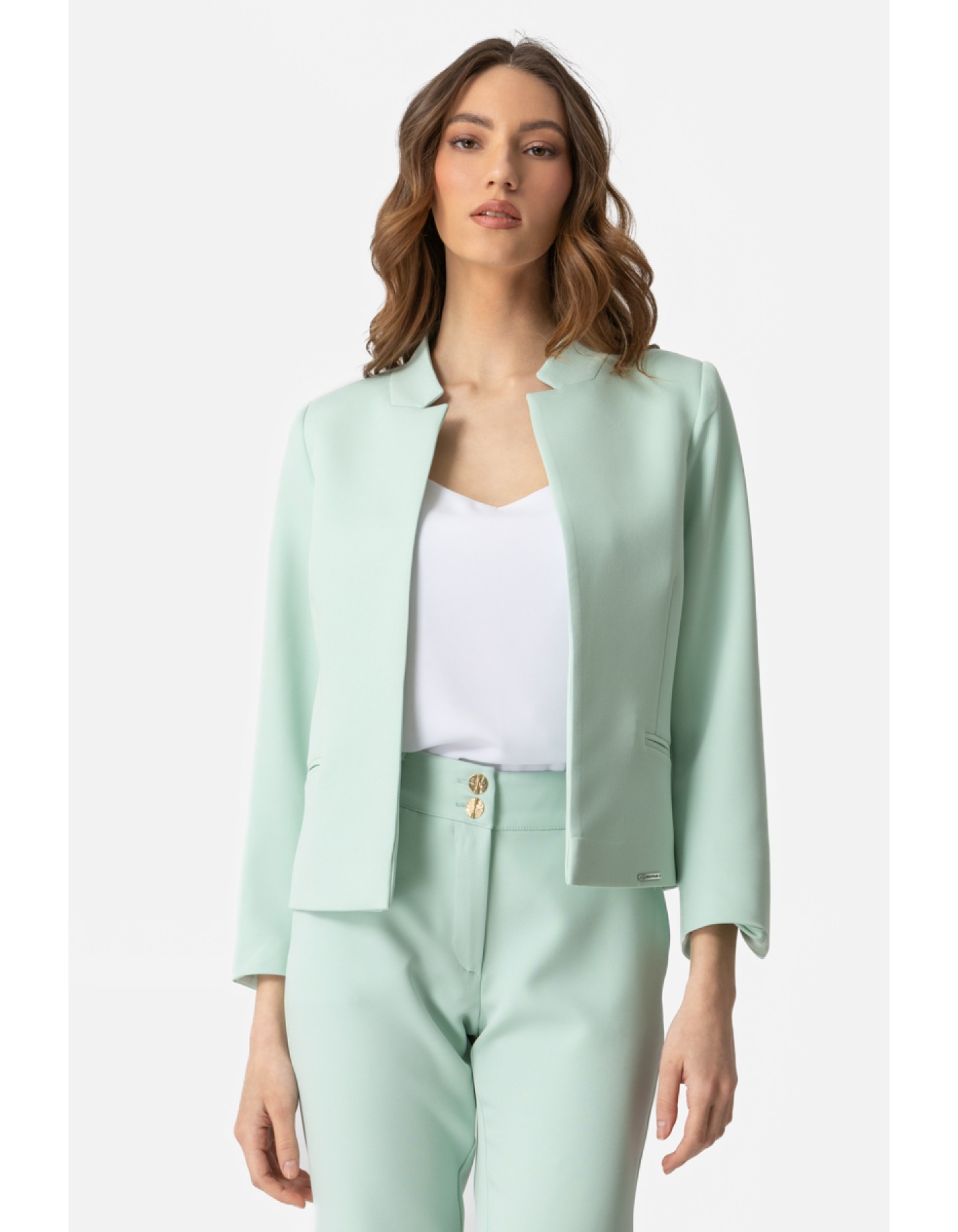 Σακάκι κοντό κρεπ Muffin