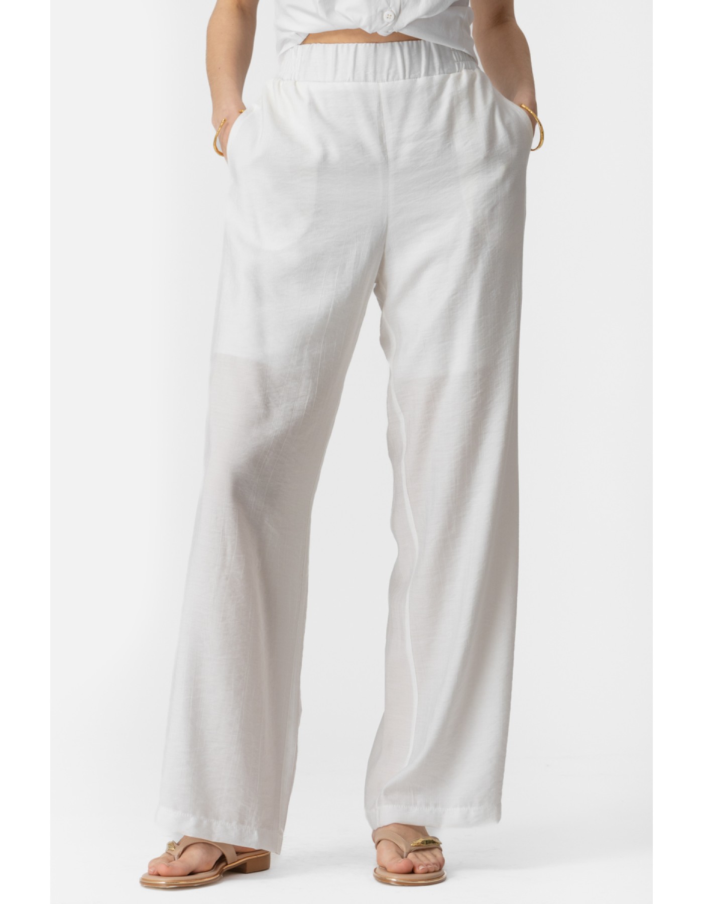 Παντελόνι eco-Palma τσαλακωτό