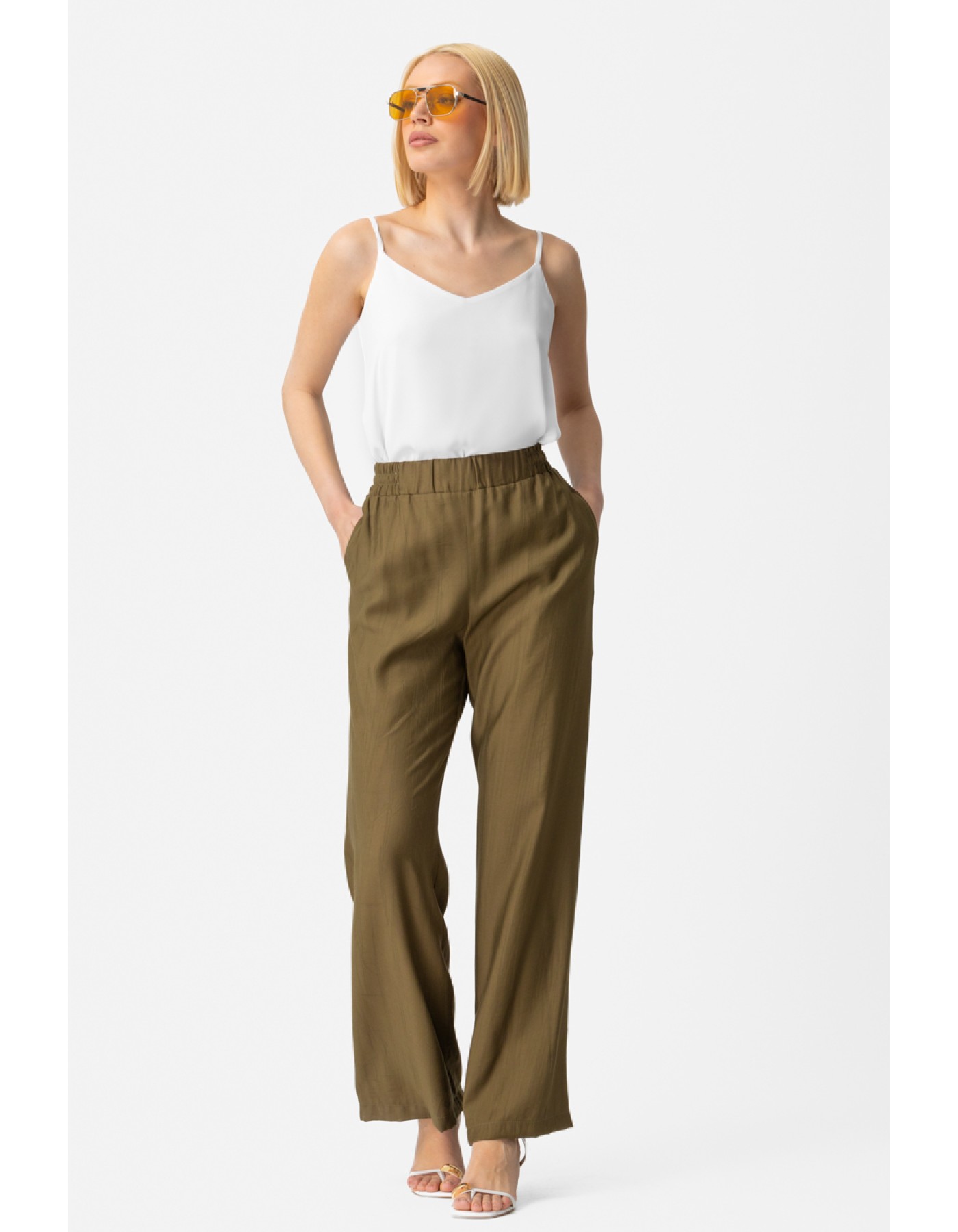 Παντελόνι eco-Palma τσαλακωτό