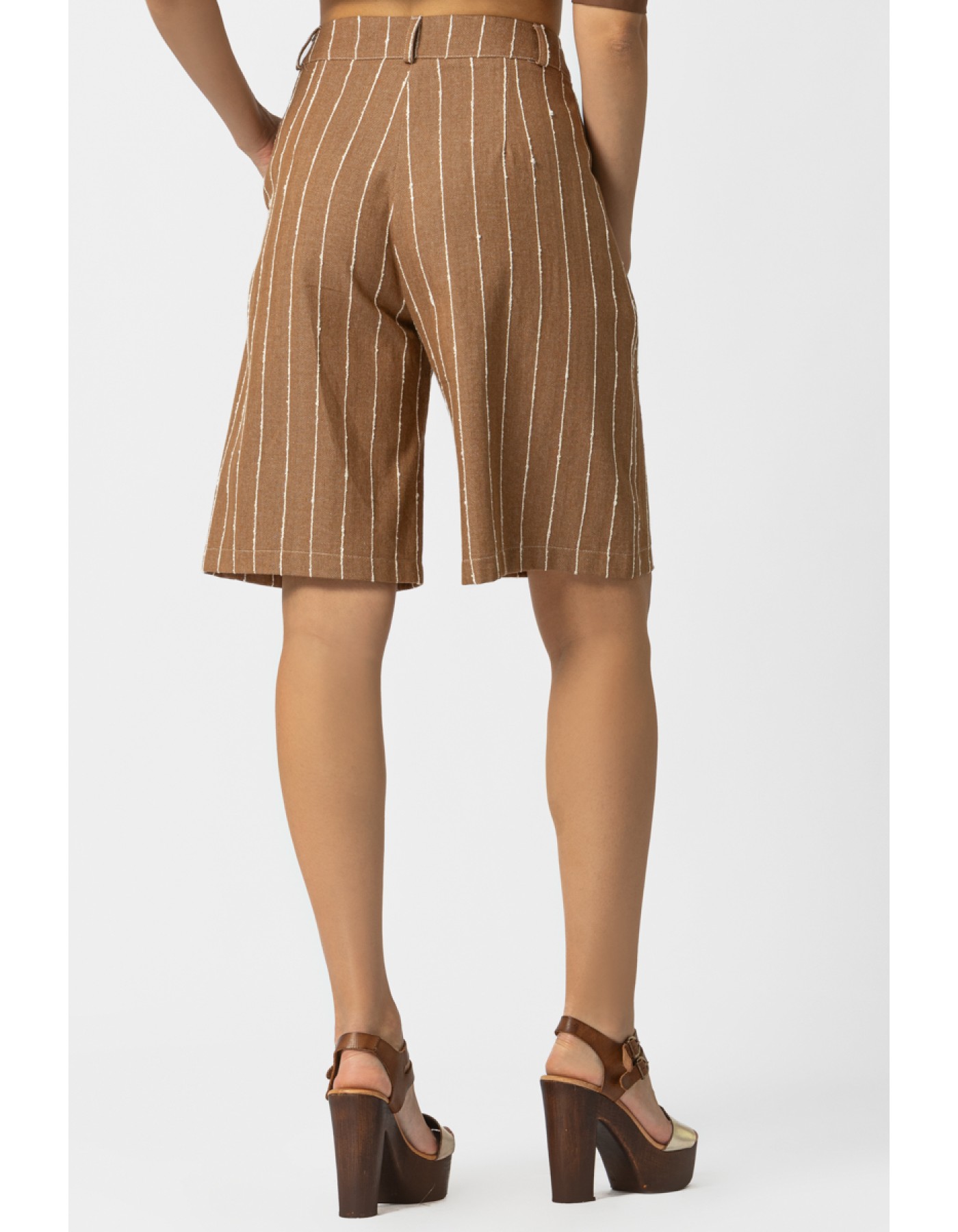 Βερμούδα ριγέ Natural