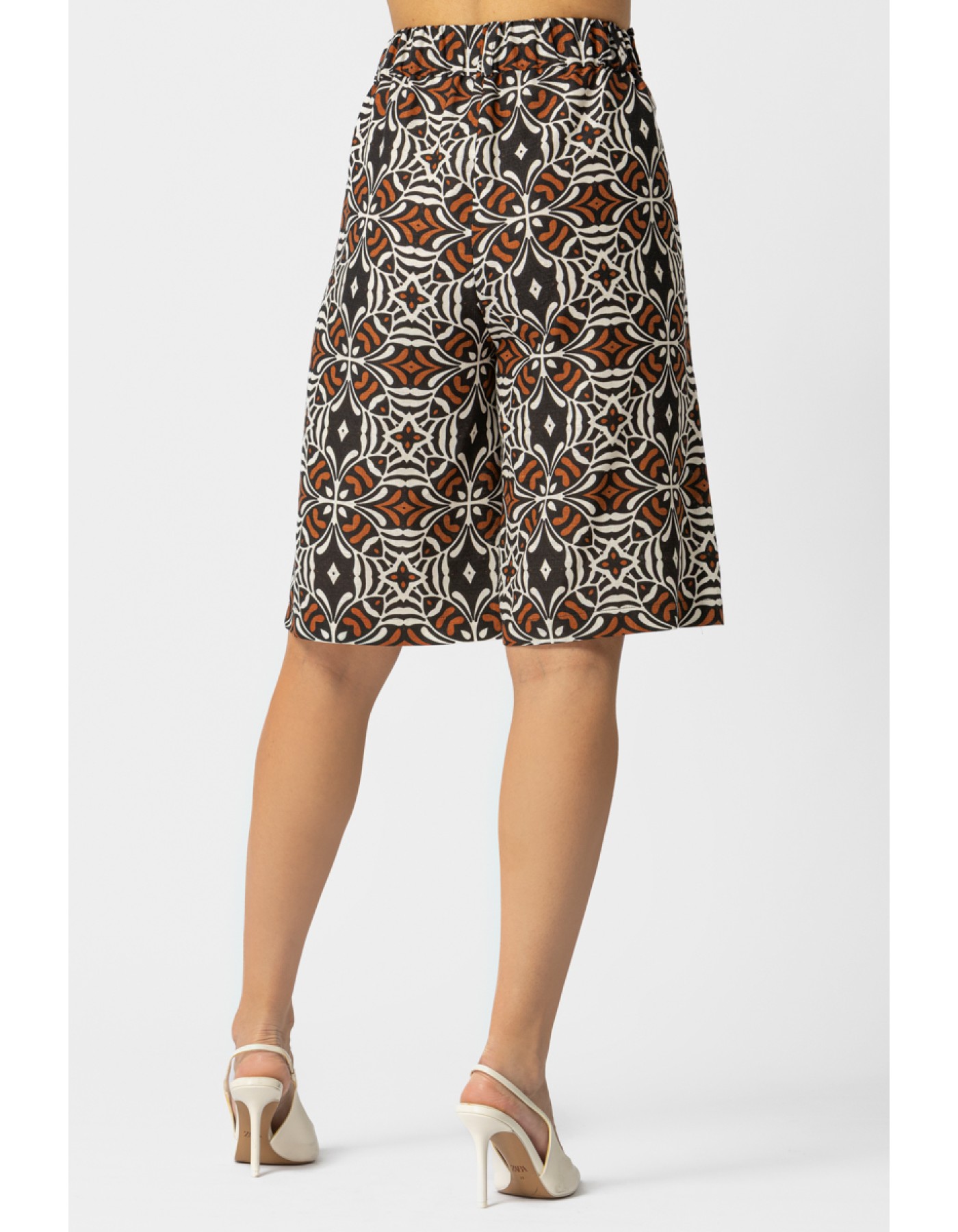 Βερμούδα λινάρι Jade