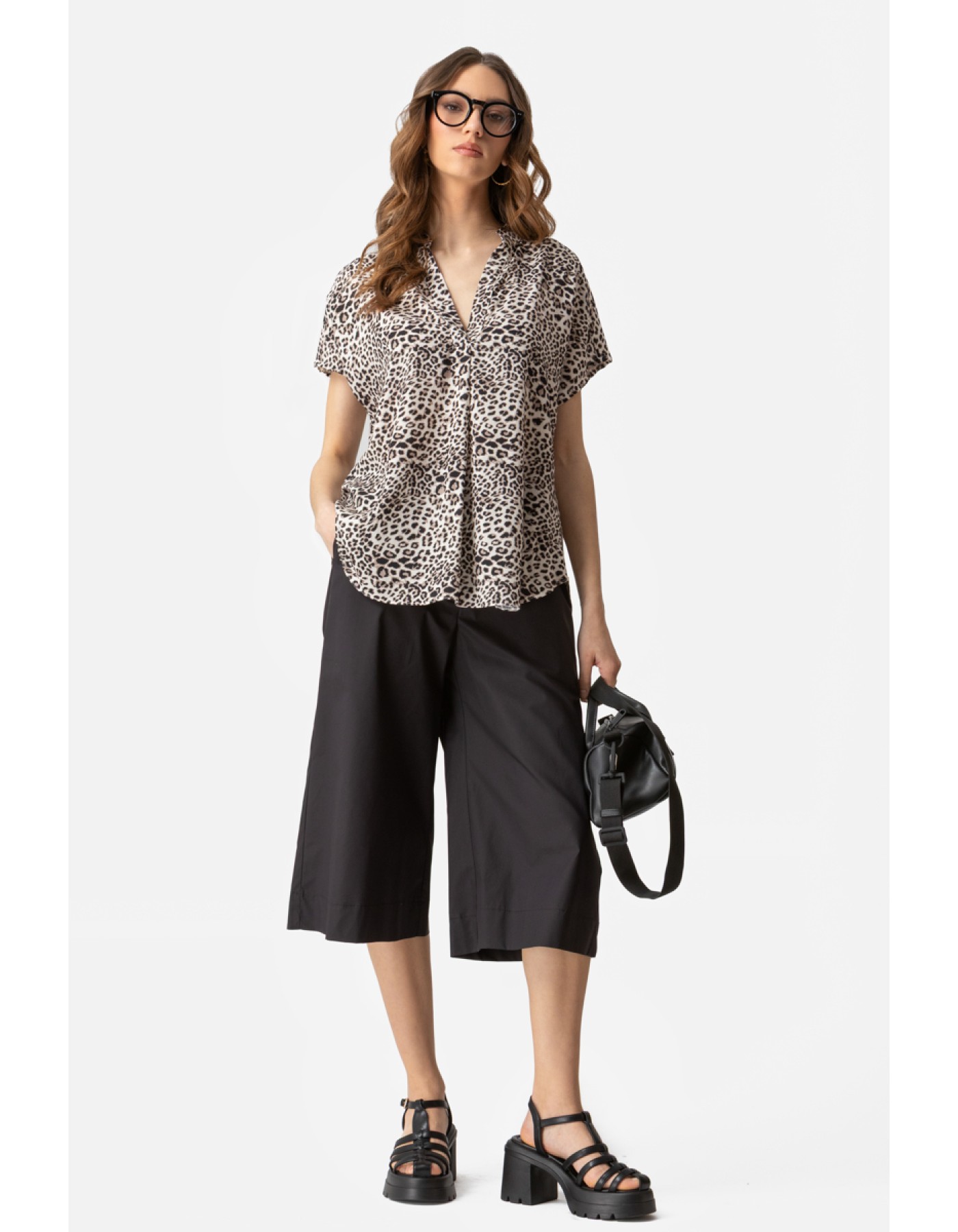 Παντελόνα ποπλίνα λάστιχο Tracy