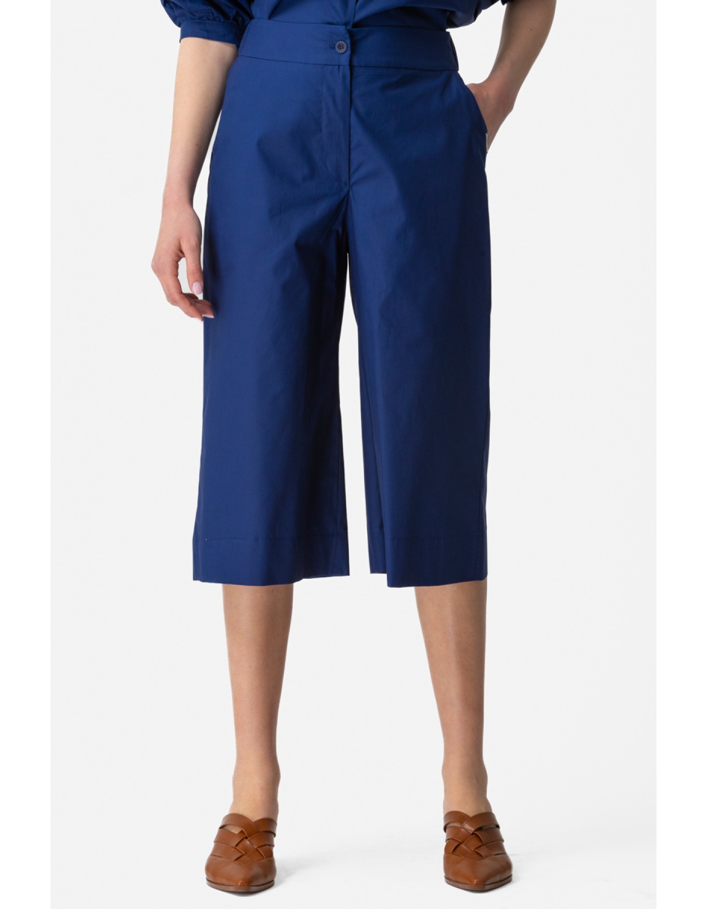 Παντελόνα ποπλίνα λάστιχο Tracy