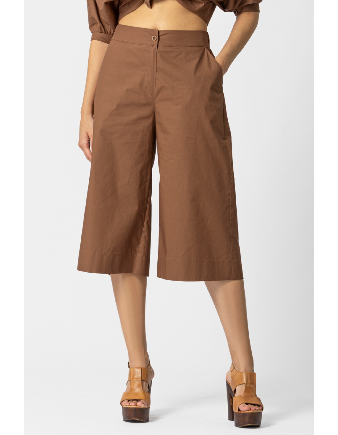 Παντελόνα ποπλίνα λάστιχο Tracy