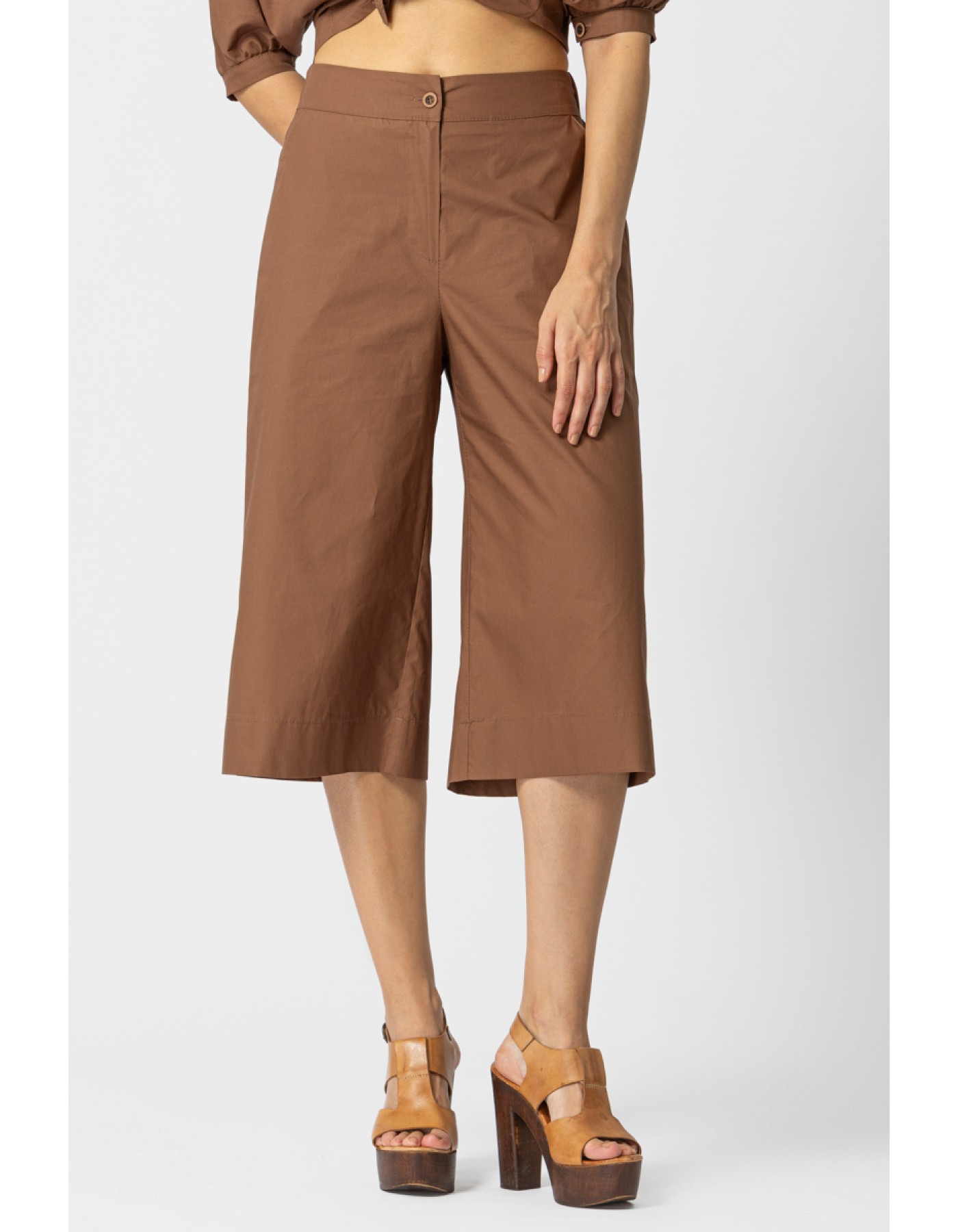 Παντελόνα ποπλίνα λάστιχο Tracy