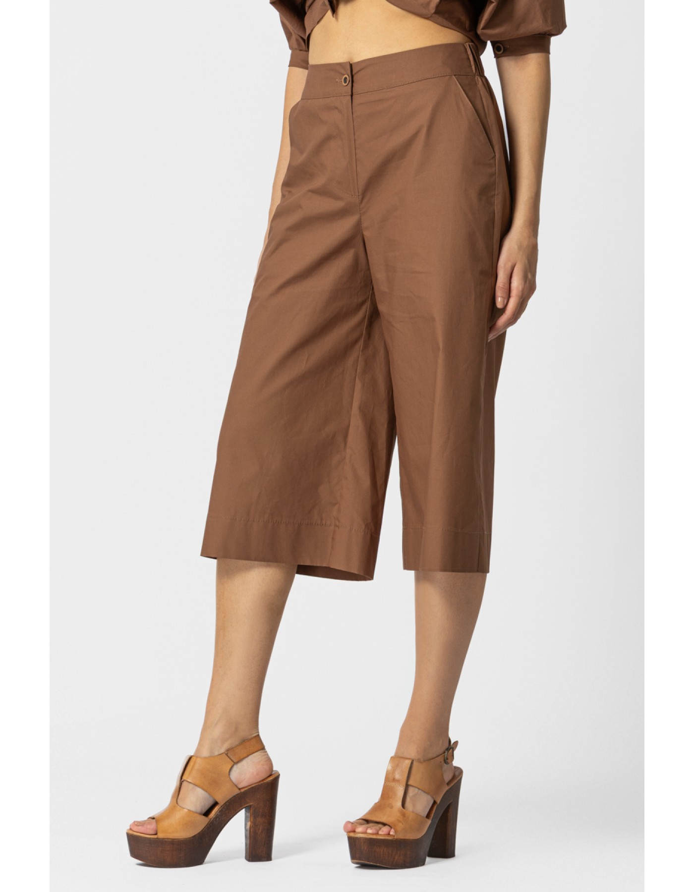 Παντελόνα ποπλίνα λάστιχο Tracy