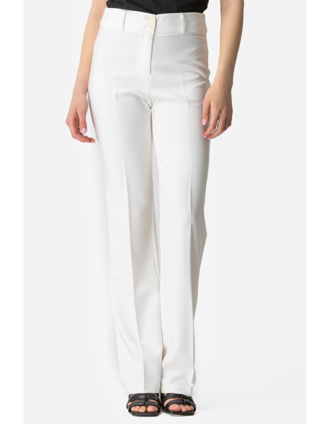 Παντελόνι κρεπ τσάκιση Muffin