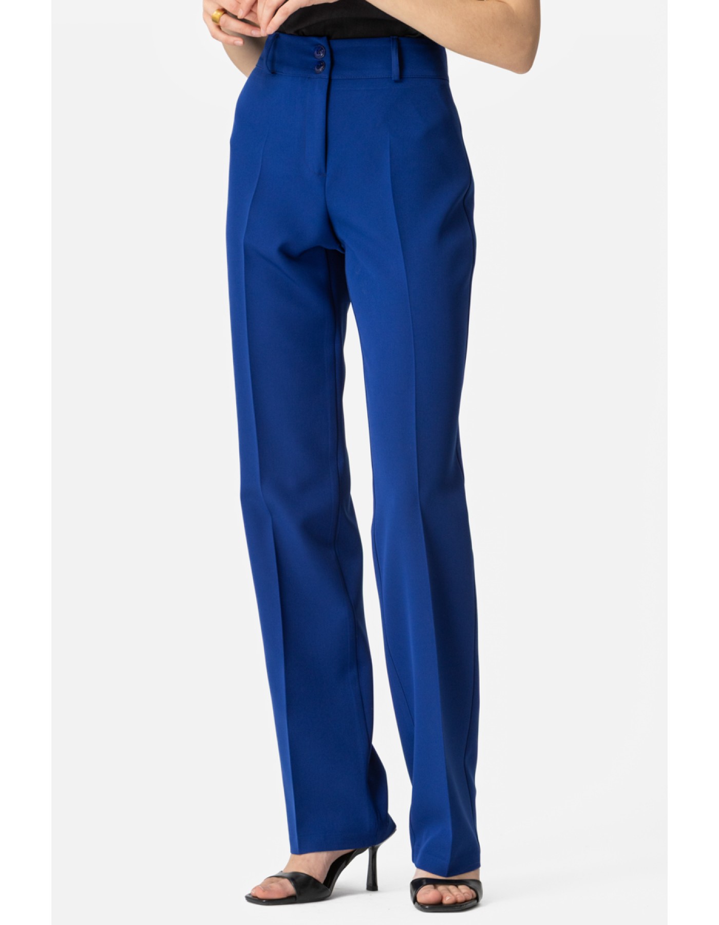 Παντελόνι κρεπ τσάκιση Muffin