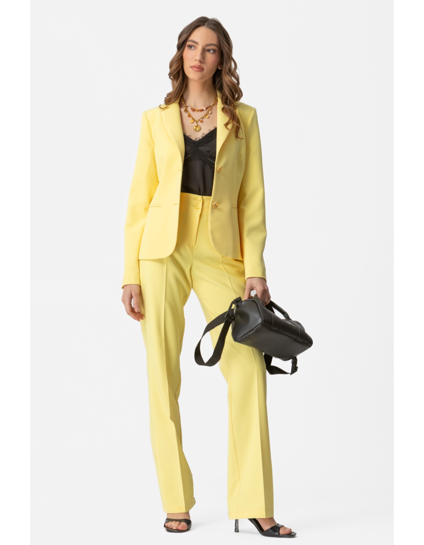 Παντελόνι κρεπ τσάκιση Muffin