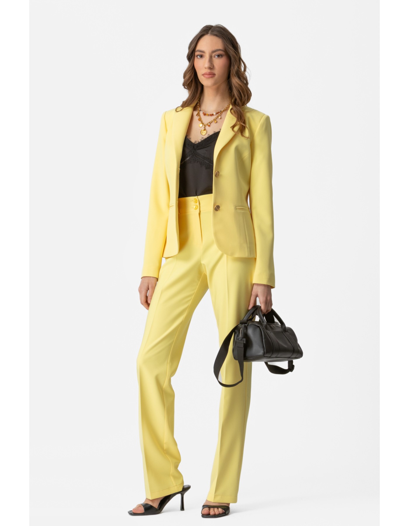 Παντελόνι κρεπ τσάκιση Muffin