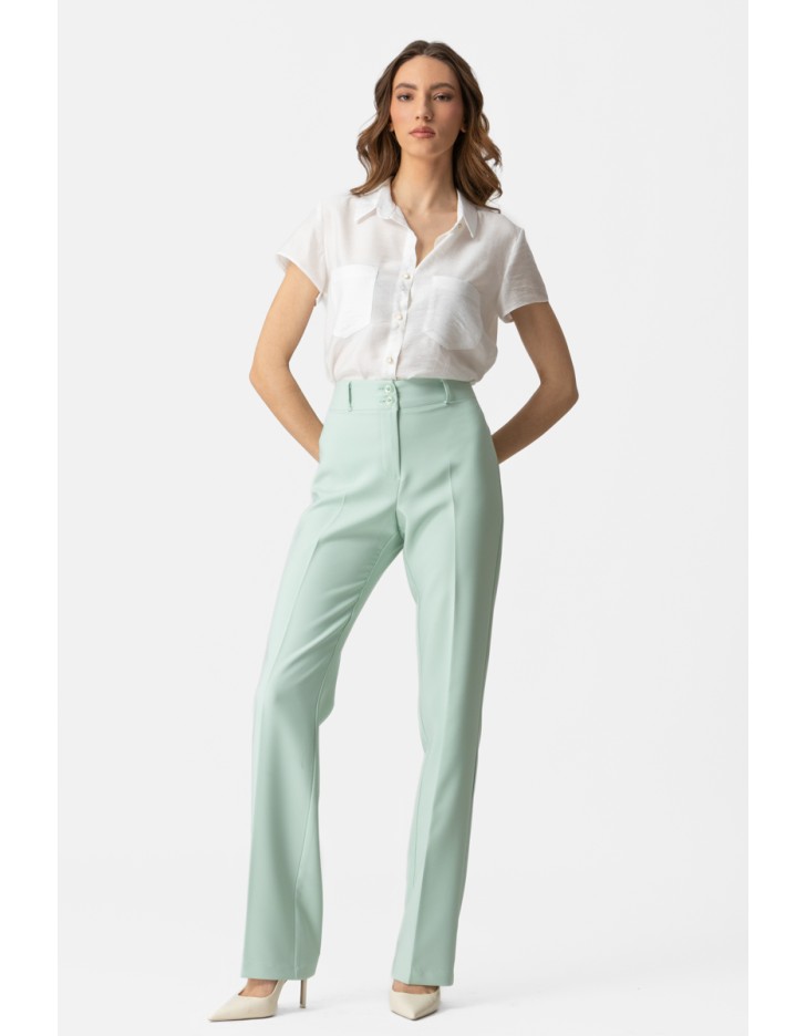 Παντελόνι κρεπ τσάκιση Muffin