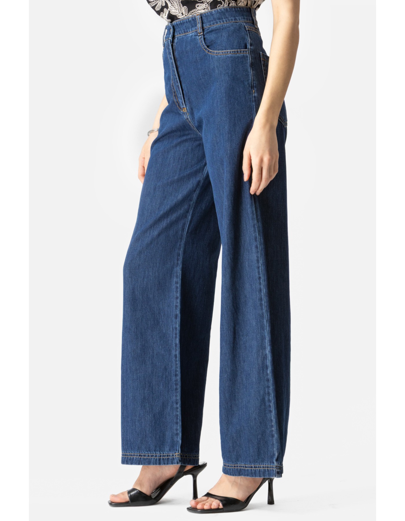 Παντελόνι jean πεντάτσεπο Denim