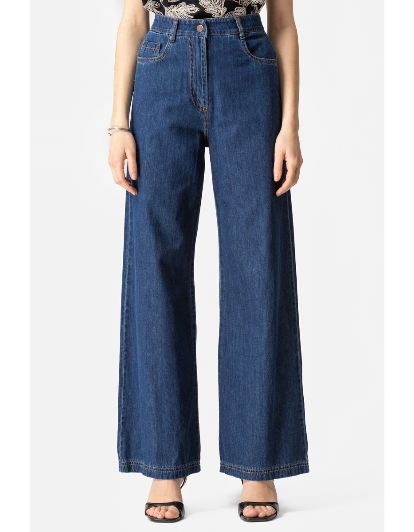 Παντελόνι jean πεντάτσεπο Denim