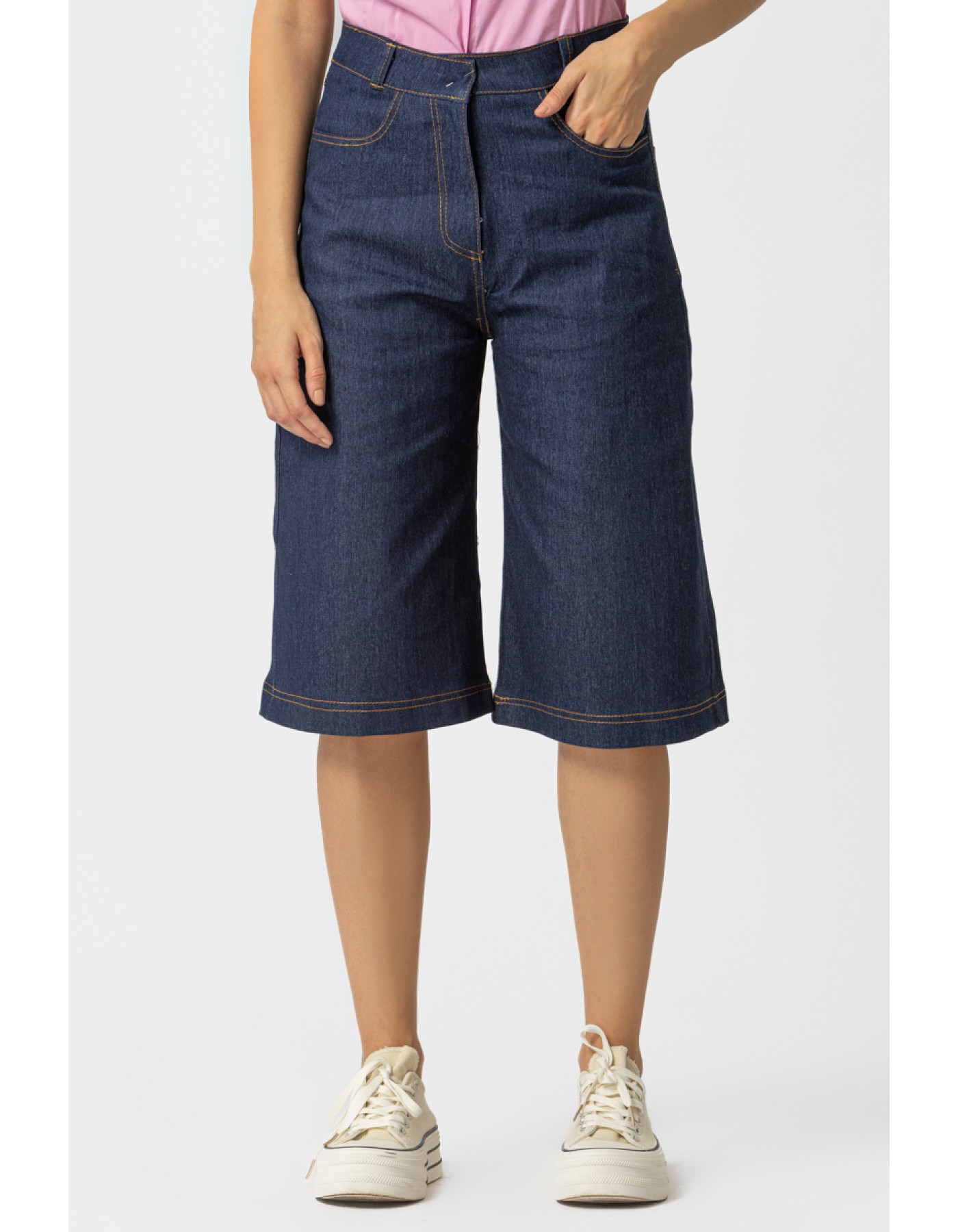 Βερμούδα Jean βαμβακερή