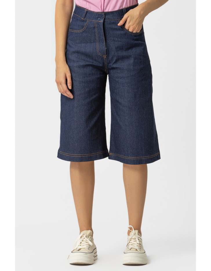 Βερμούδα Jean βαμβακερή