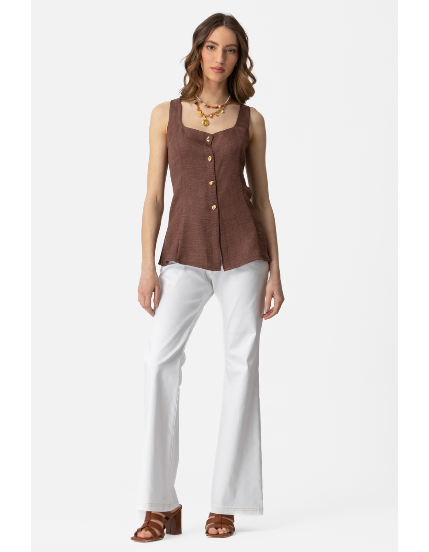 Παντελόνι πεντάτσεπο Jean Cotton