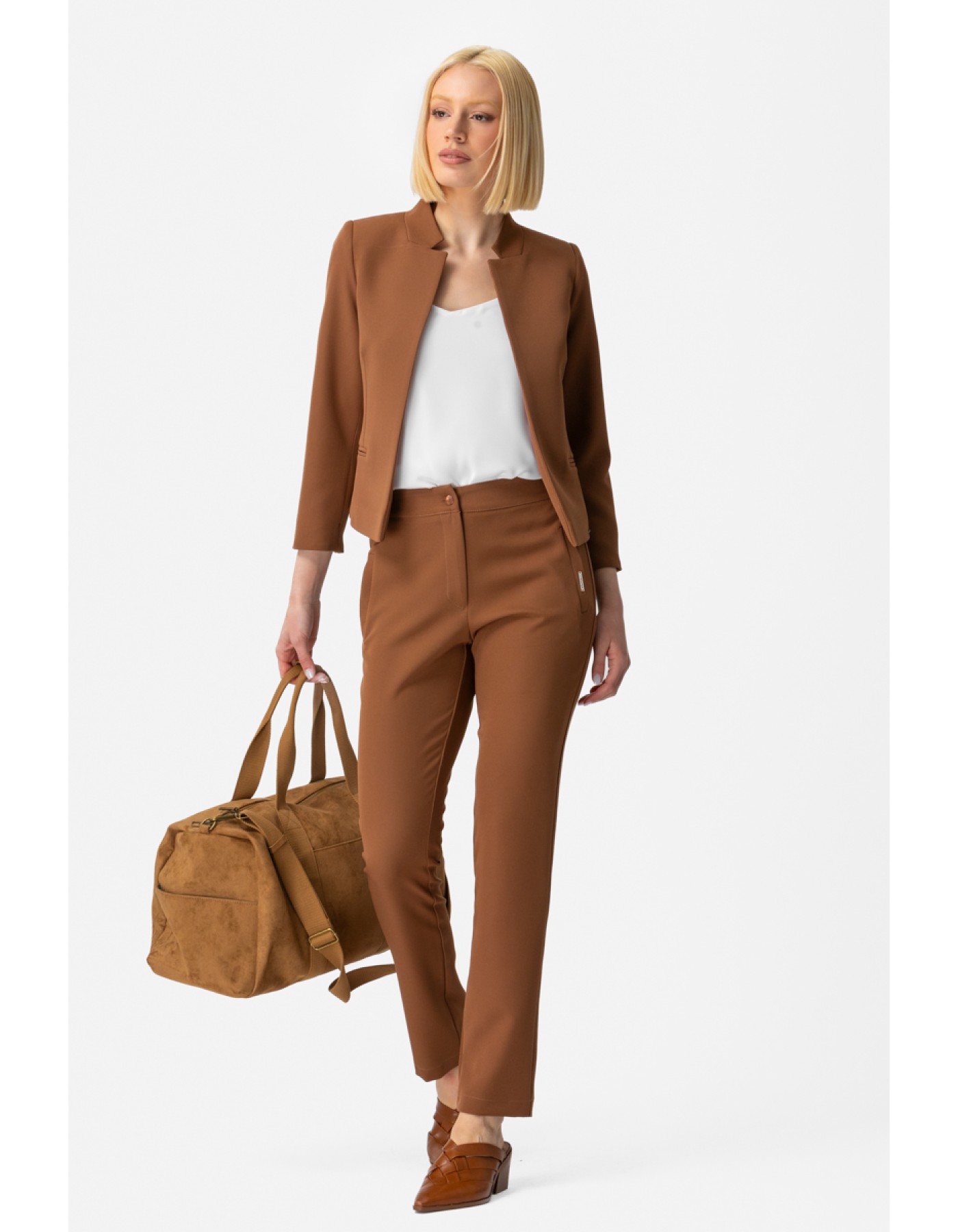 Παντελόνι κρεπ Muffin με λάστιχο