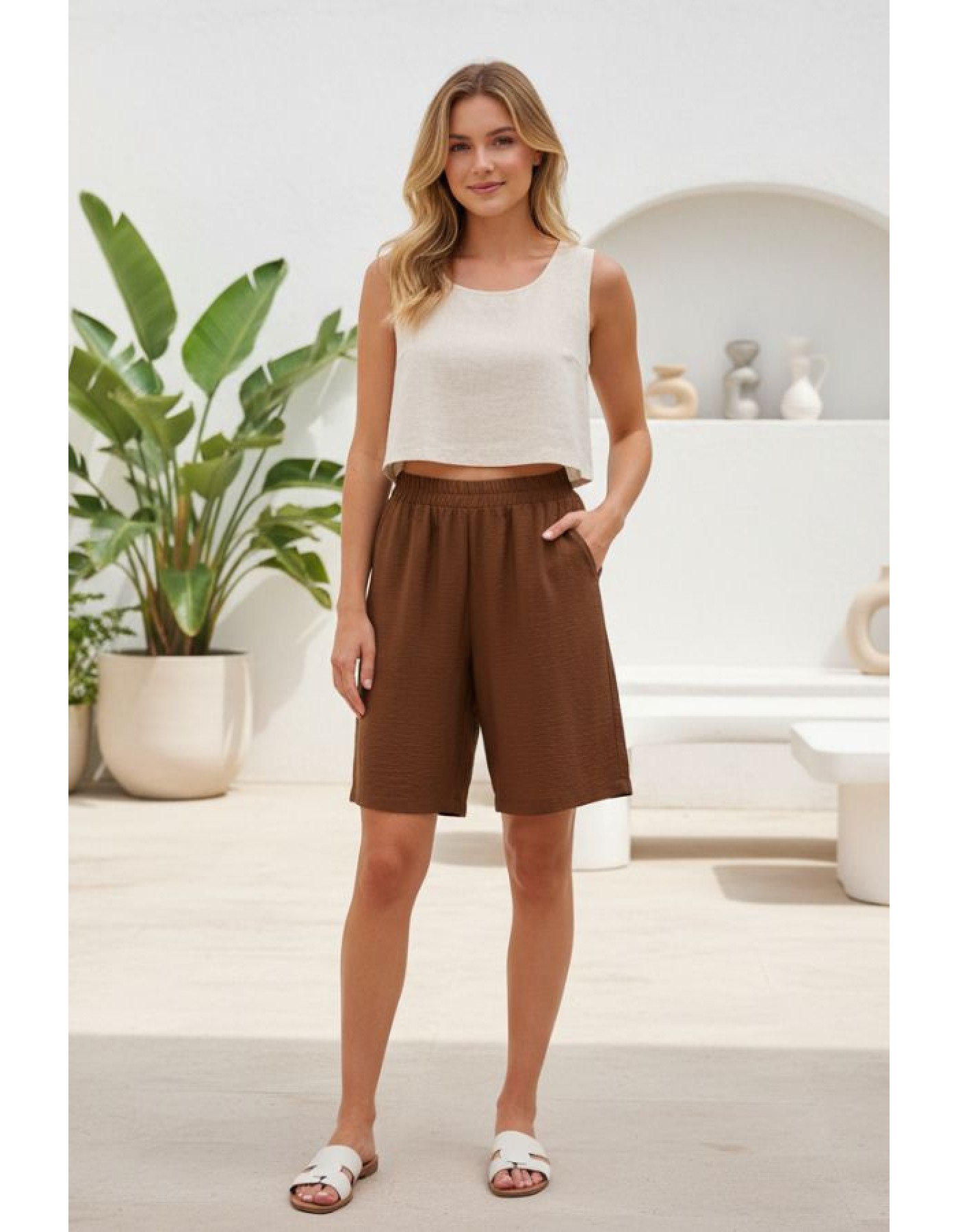 Βερμούδα Silky βισκόζ